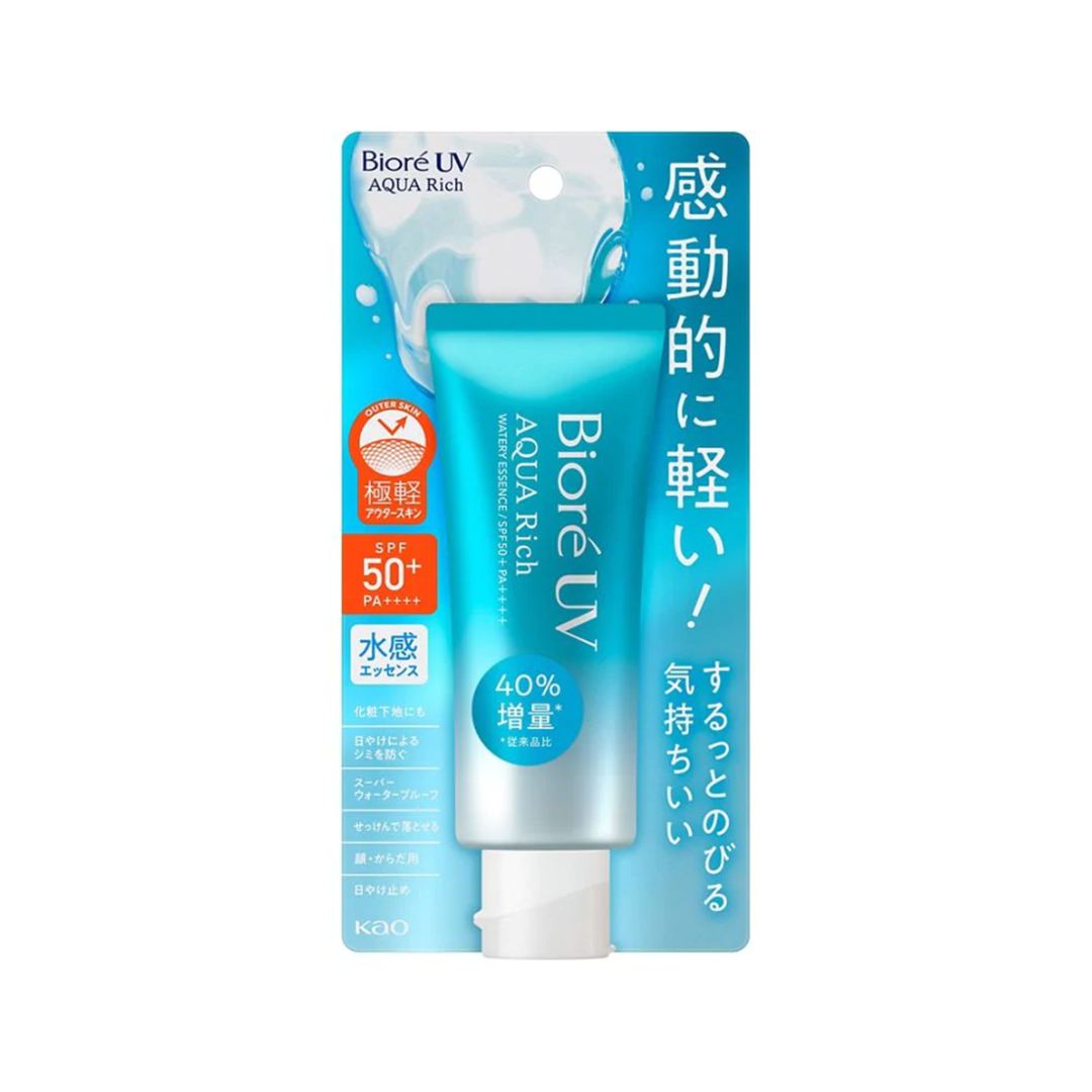 Bioré Aqua Rich Watery Essence - Bloqueador Solar SPF50+ PA++++ 70g