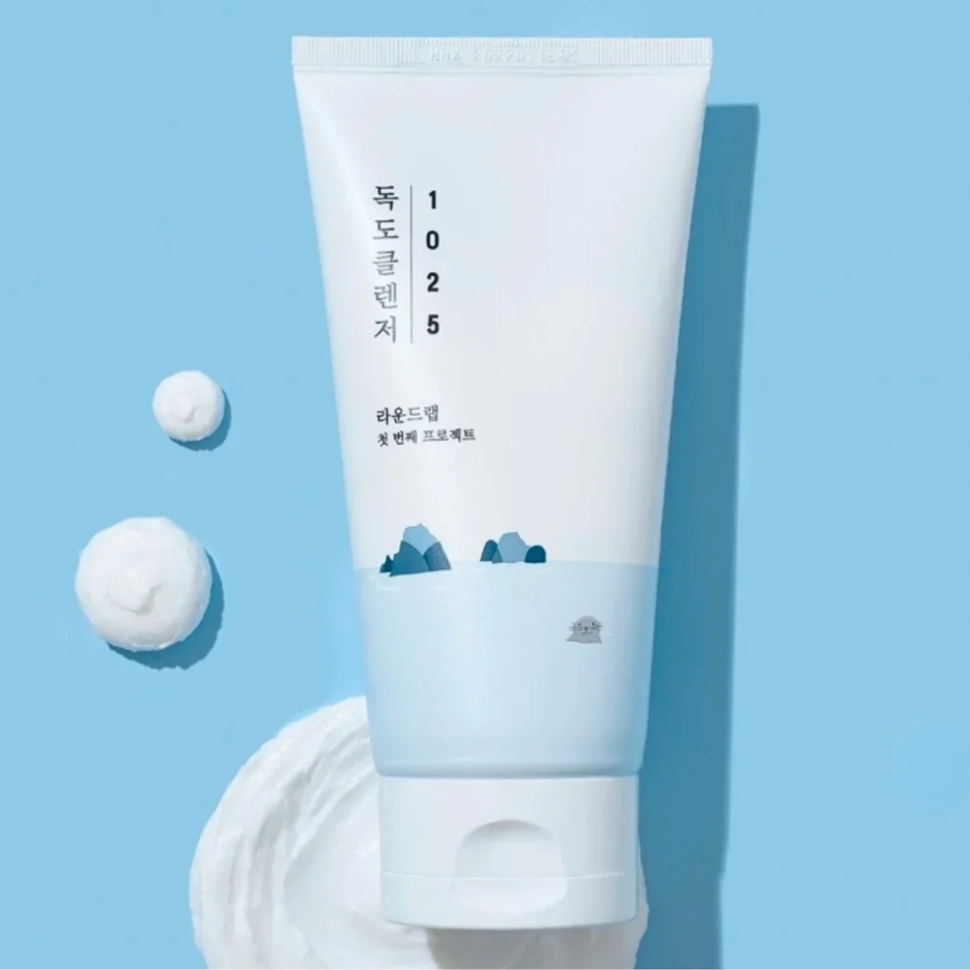 Round Lab 1025 Dokdo Cleanser, espuma limpiadora facial - imagen 2