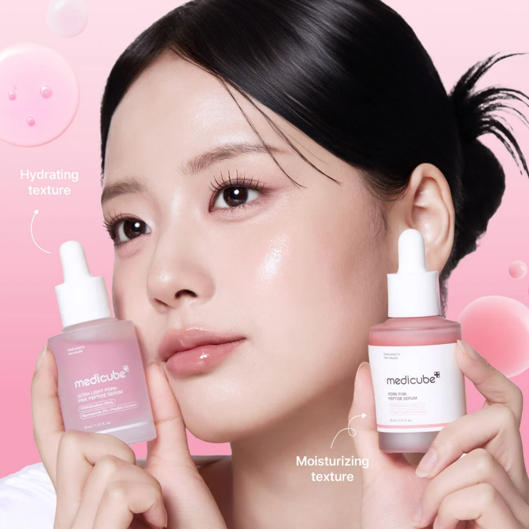 Medicube Ultra Light PDRN Pink Peptide Serum, sérum ligero - imagen 2
